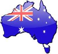 australia-map-flag